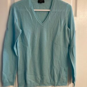 Baby blue CASHMERE sweater